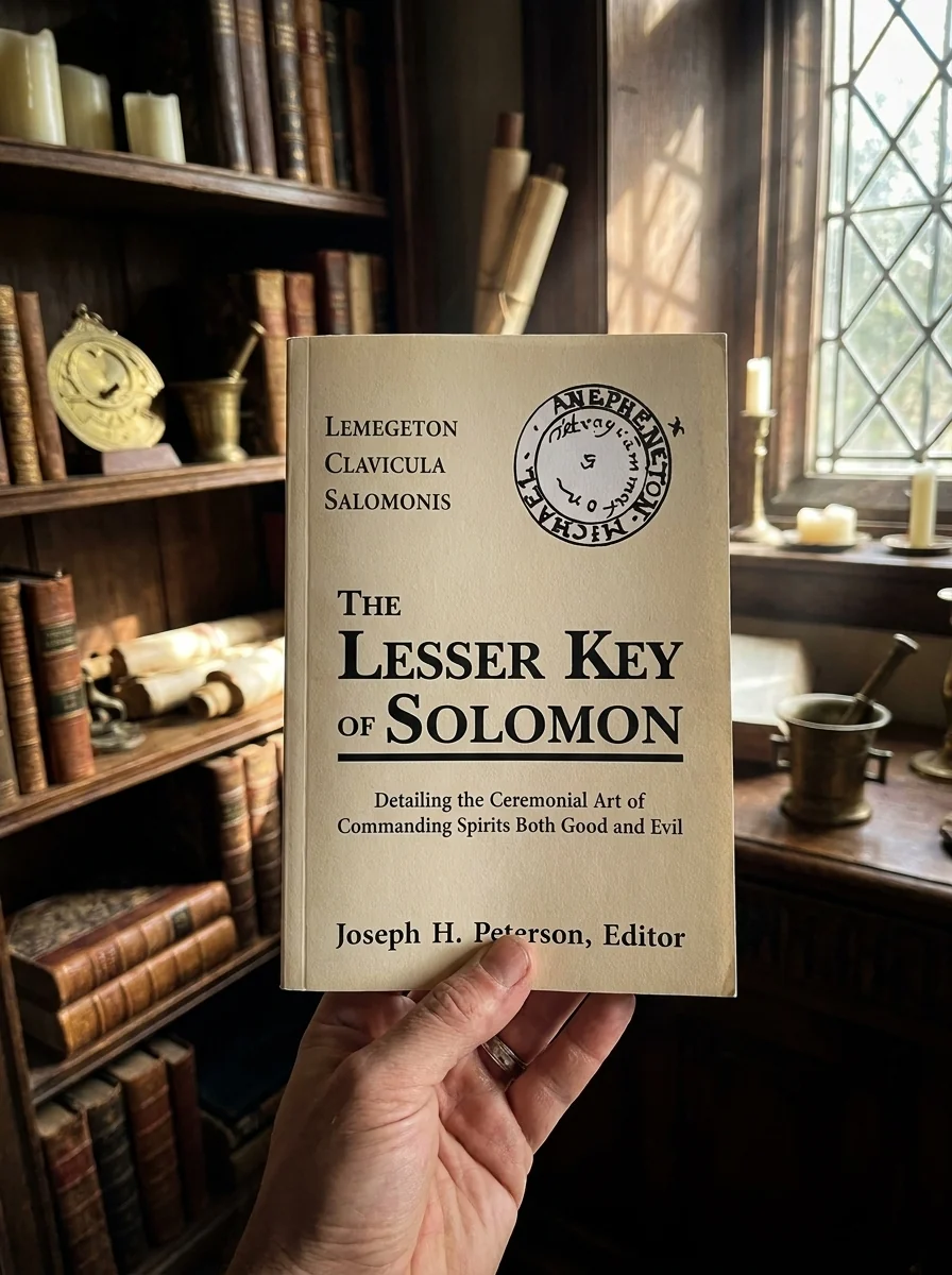 Lesser Key of Solomon: Detailing the Ceremonial Art of Commanding Spirits Booth Good and Evil — photo 2