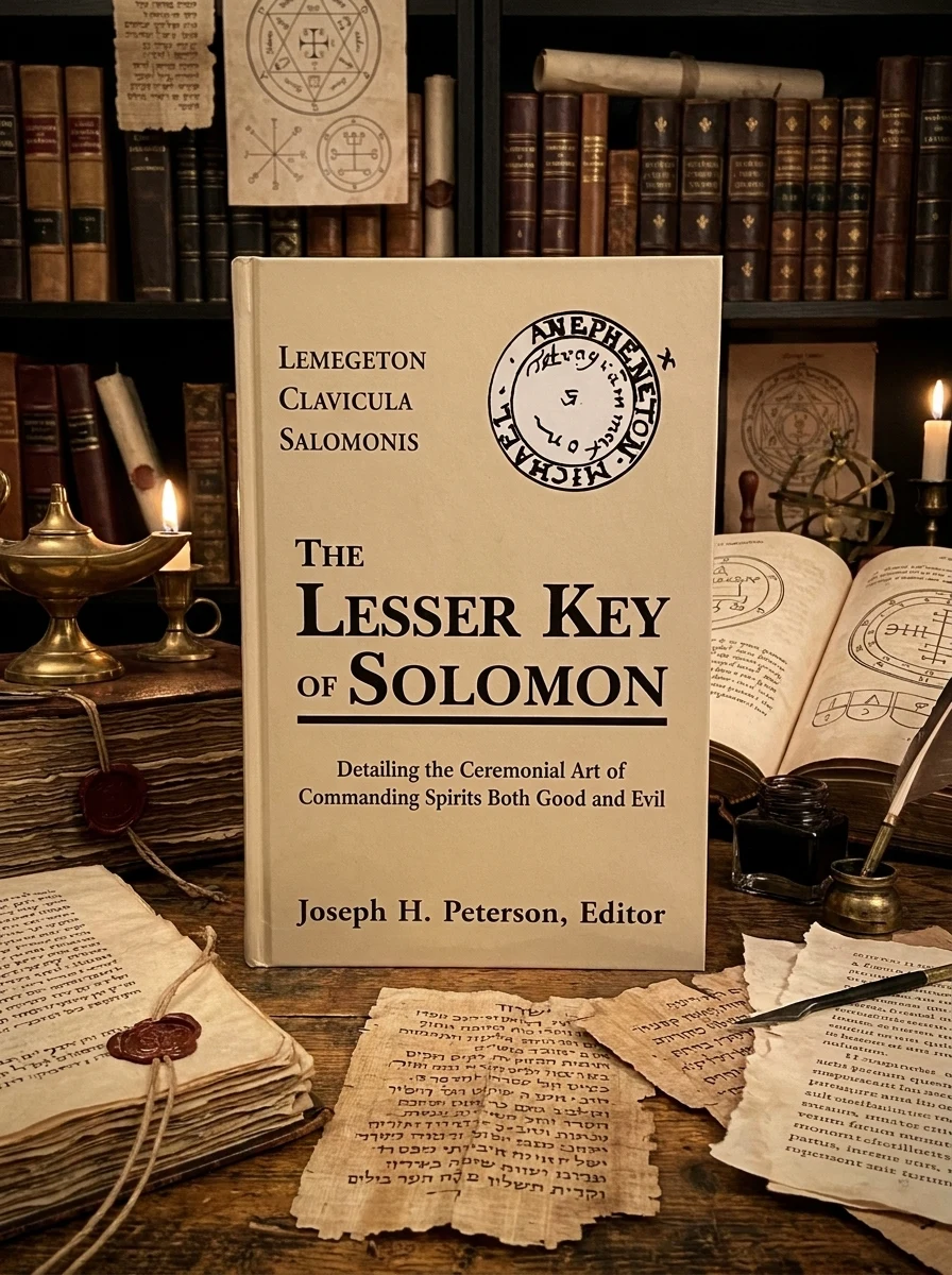 Lesser Key of Solomon: Detailing the Ceremonial Art of Commanding Spirits Booth Good and Evil