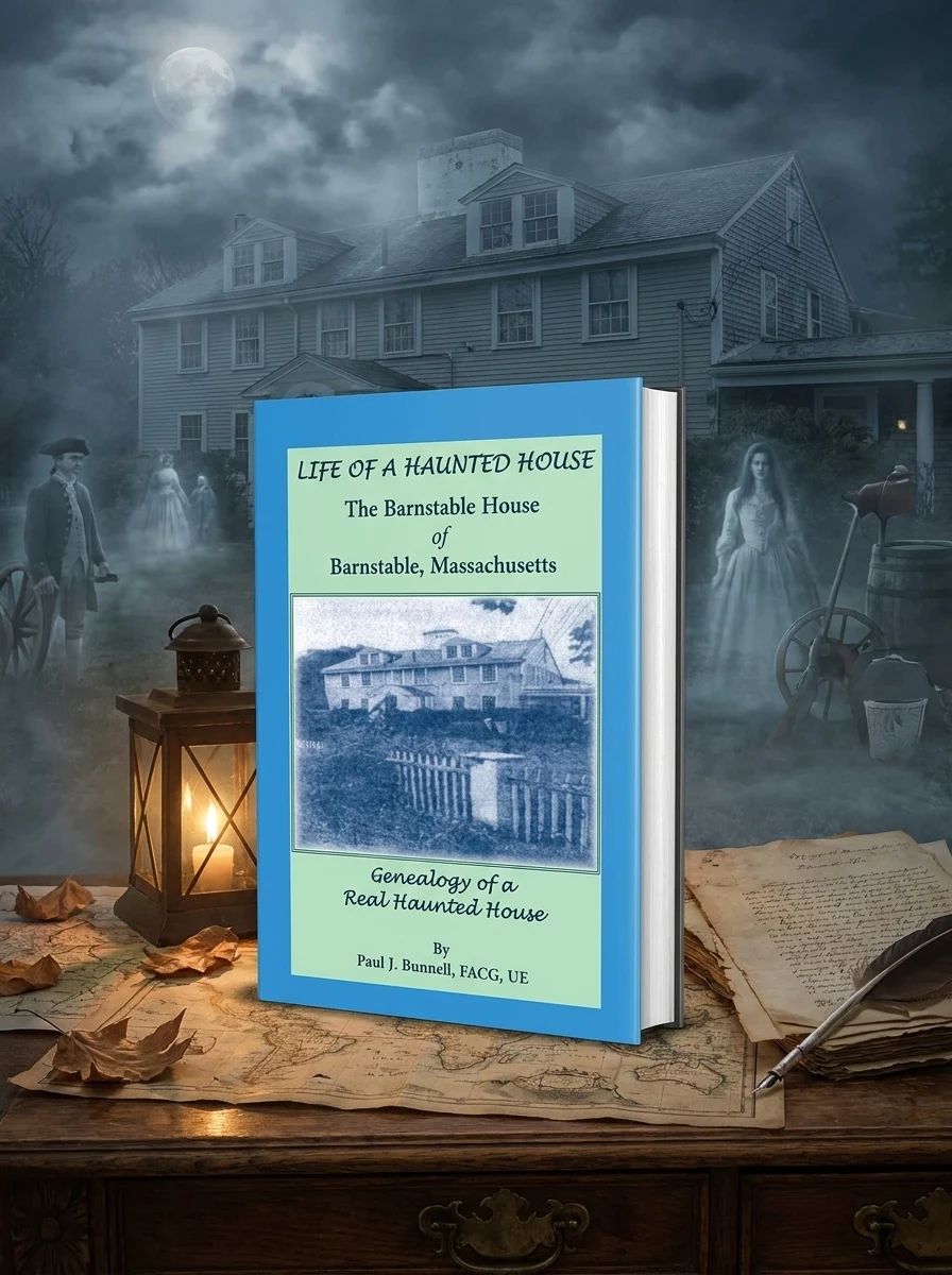 Life of a Haunted House. the Barnstable House of Barnstable, Massachusetts. Genealogy of a Real Haunted House