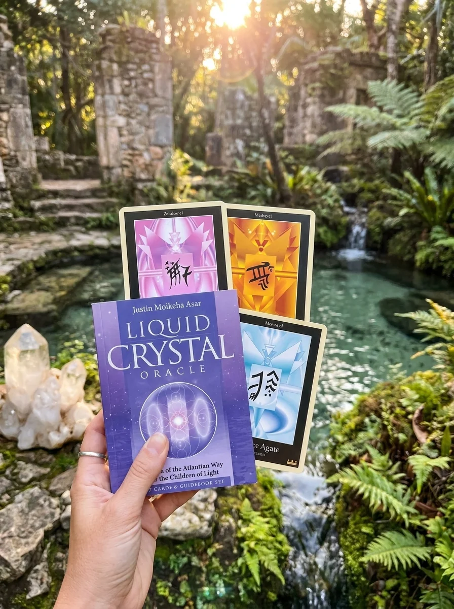 Liquid Crystal Oracle: Return of the Atlantian Way for the Children of Light — photo 2