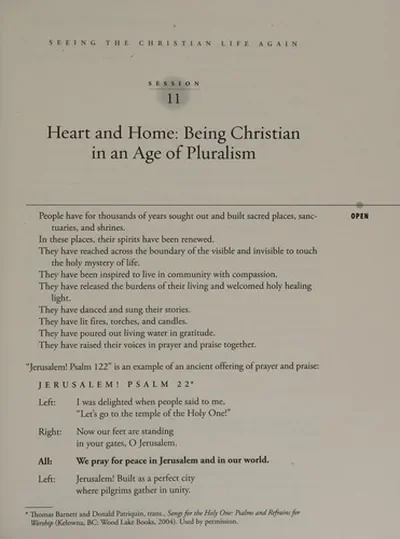 Living the Heart of Christianity: A Companion Workbook to the Heart of Christianity-A Guide to Putting Your Faith Into Action — dewey-131