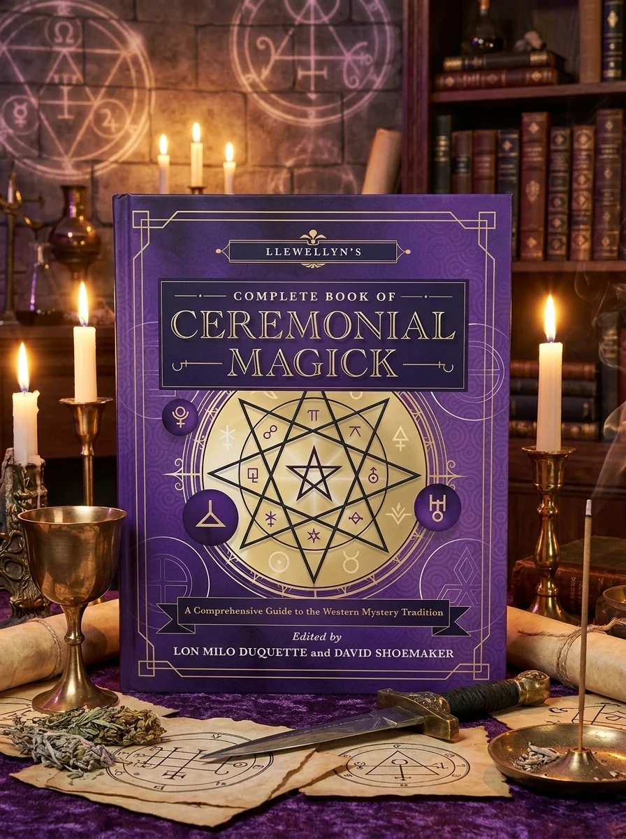 Llewellyn's Complete Book of Ceremonial Magick: A Comprehensive Guide to the Western Mystery Tradition DuQuette, Lon Milo