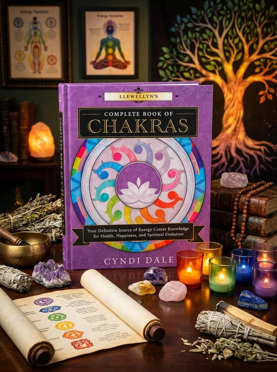 Llewellyn's Complete Book of Chakras: Your Definitive Source of Energy Center Knowledge for Health, Happiness, and Spiritual Evolution Dale, Cyndi
