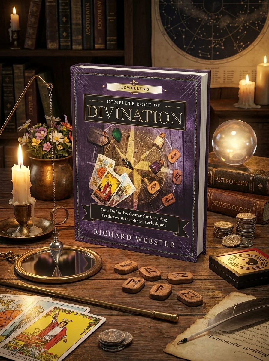 Llewellyn's Complete Book of Divination: Your Definitive Source for Learning Predictive & Prophetic Techniques Webster, Richard