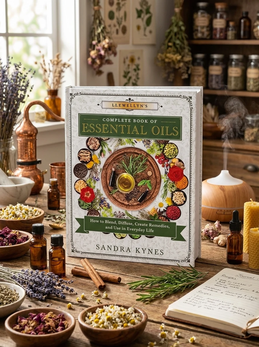Llewellyn's Complete Book of Essential Oils: How to Blend, Diffuse, Create Remedies, and Use in Everyday Life Kynes, Sandra