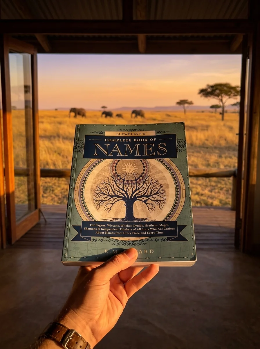 Llewellyn's Complete Book of Names: For Pagans, Wiccans, Druids, Heathens, Mages, Shamans & Independent Thinkers of All Sorts Who Are Curious about Na Sheard, K M — photo 2