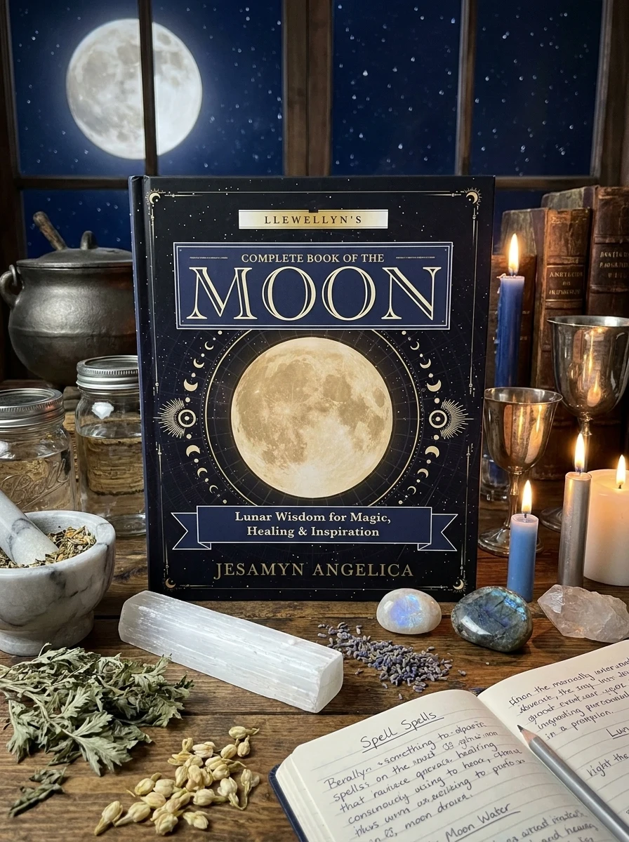 Llewellyn's Complete Book of the Moon: Lunar Wisdom for Magic, Healing & Inspiration Angelica, Jesamyn