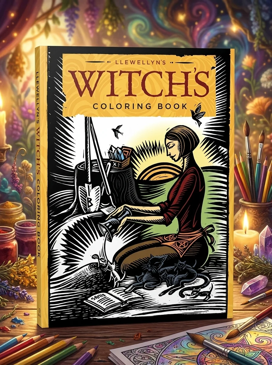 Llewellyn's Witch's Coloring Book