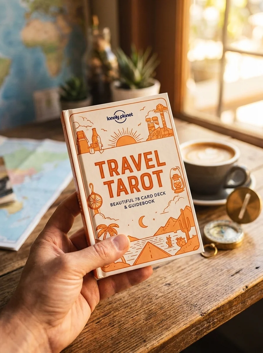 Lonely Planet Travel Tarot: Beautiful 78 Card Deck & Guidebook Connect to Your Experiences on a Deeper Level Inspire a Journey of Self Discovery & Min — photo 2