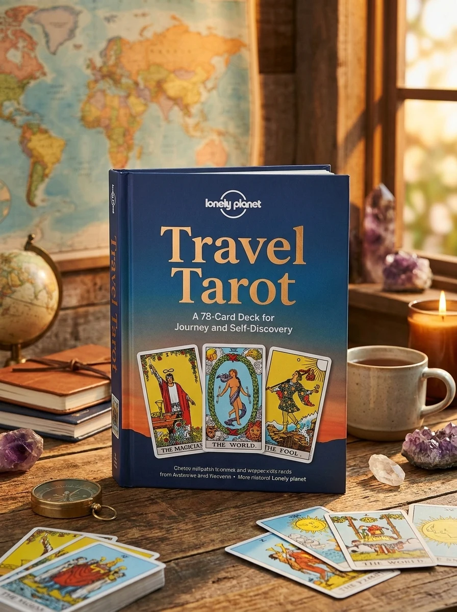 Lonely Planet Travel Tarot: Beautiful 78 Card Deck & Guidebook Connect to Your Experiences on a Deeper Level Inspire a Journey of Self Discovery & Min