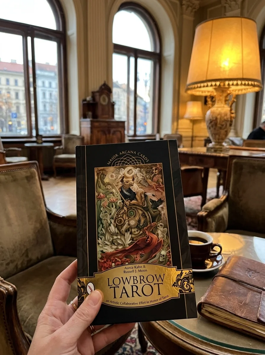 Lowbrow Tarot: Major Arcana Cards (Tarot Kit Box Set with 22 Cards and Guide Book) — photo 2