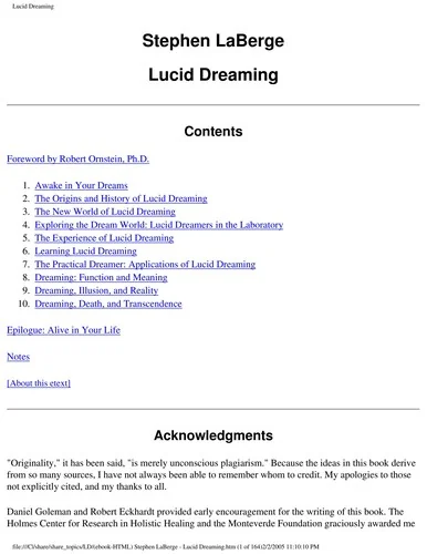 Lucid Dreaming: A Concise Guide to Awakening in Your Dreams and in Your Life — photo 3