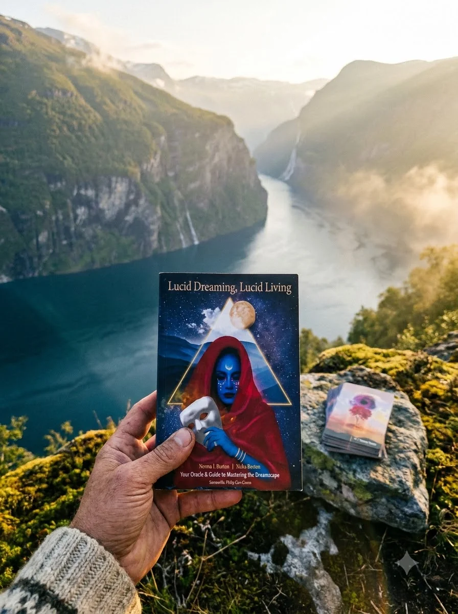 Lucid Dreaming, Lucid Living: Your Oracle and Guide to Mastering the Dreamscape (Includes 44 Full-Color Cards & 200-Page Guidebook) — photo 2