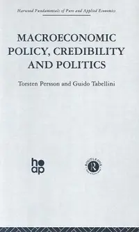 Macroeconomic Policy, Credibility and Politics Persson, T — photo 3