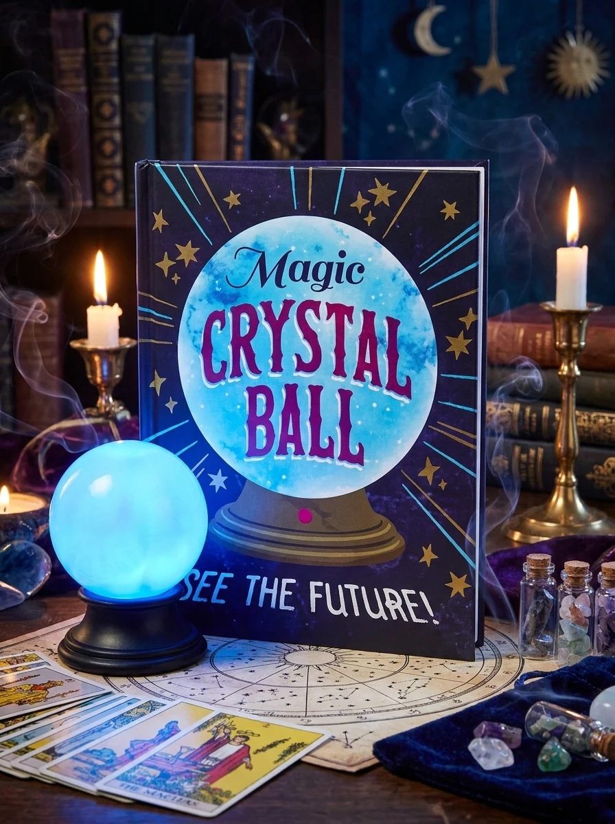 Magic Crystal Ball: See the Future! [With Battery] by Scrimizzi, Marlo