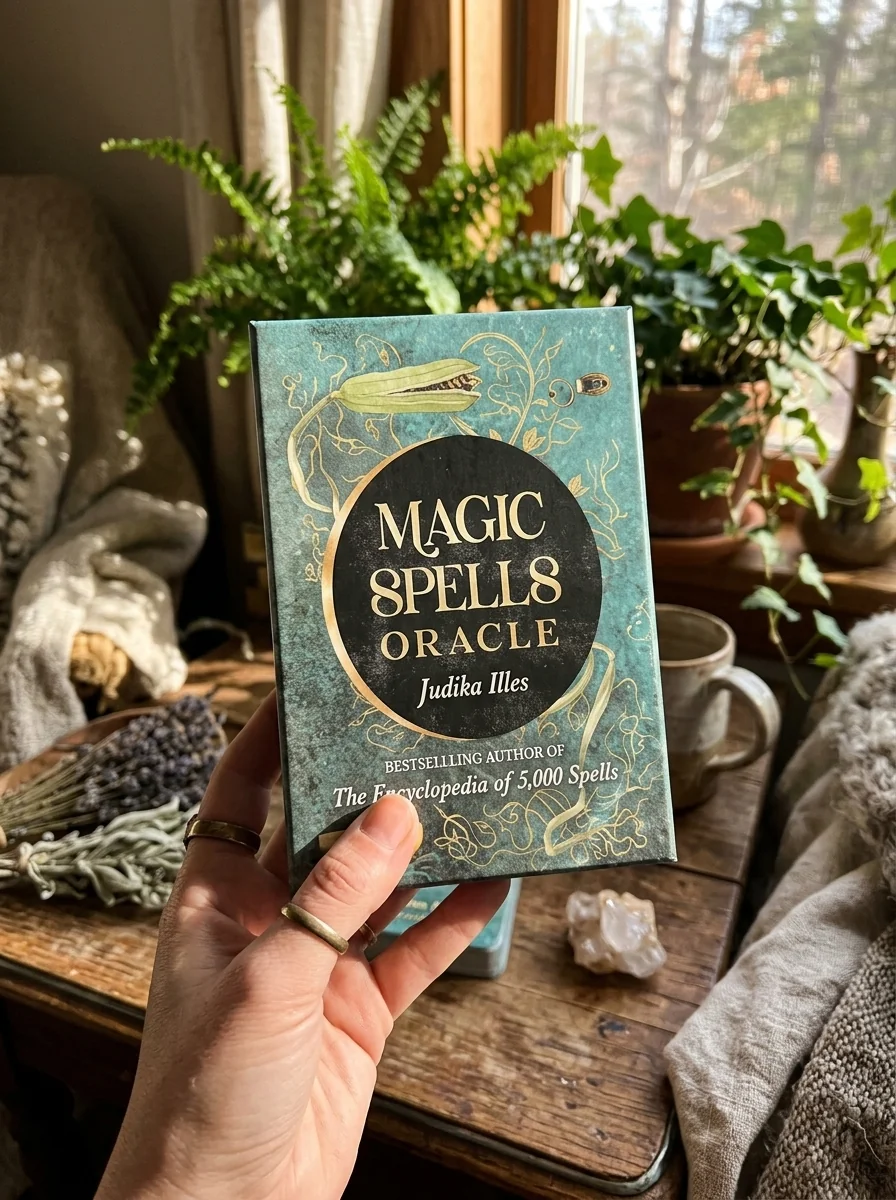 Magic Spells Oracle: (36 Full-Color Cards and 128-Page Guidebook) — photo 2