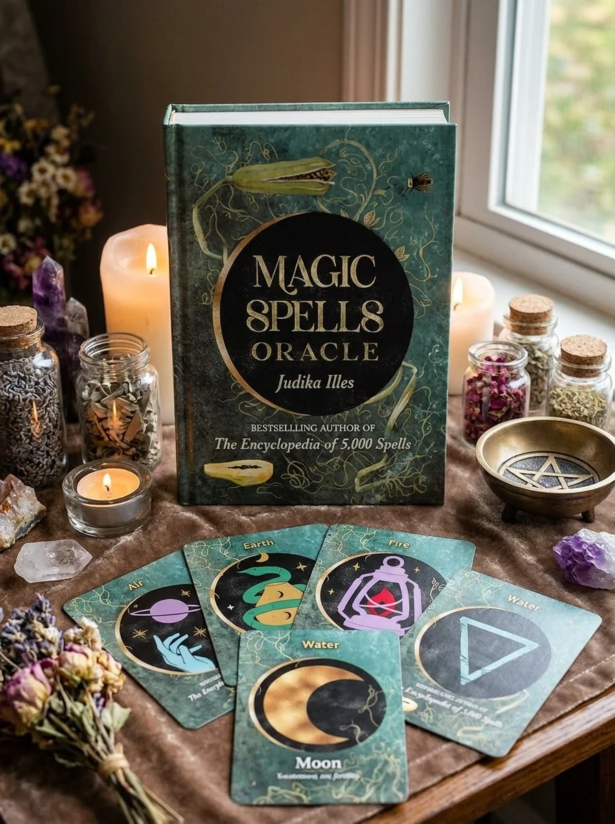 Magic Spells Oracle: (36 Full-Color Cards and 128-Page Guidebook)
