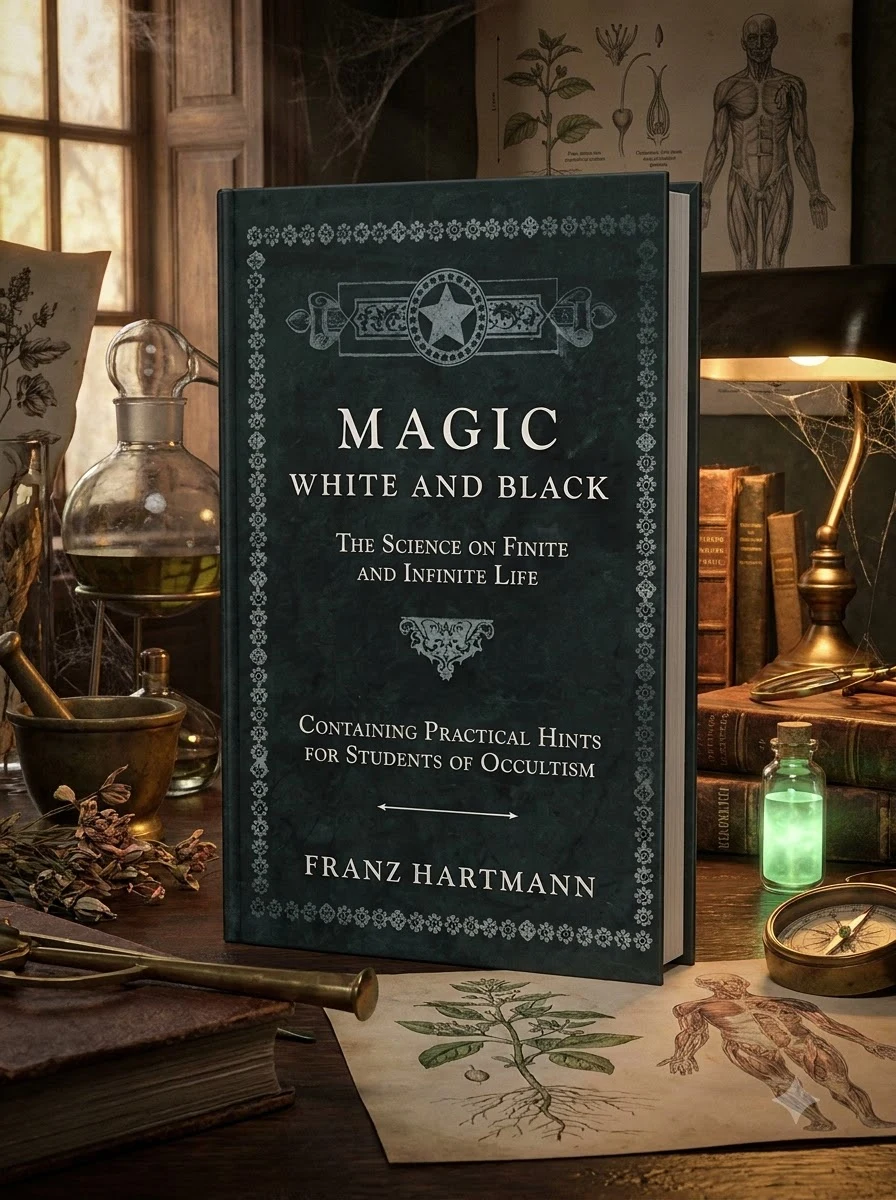 Magic, White and Black - The Science on Finite and Infinite Life - Containing Practical Hints for Students of Occultism