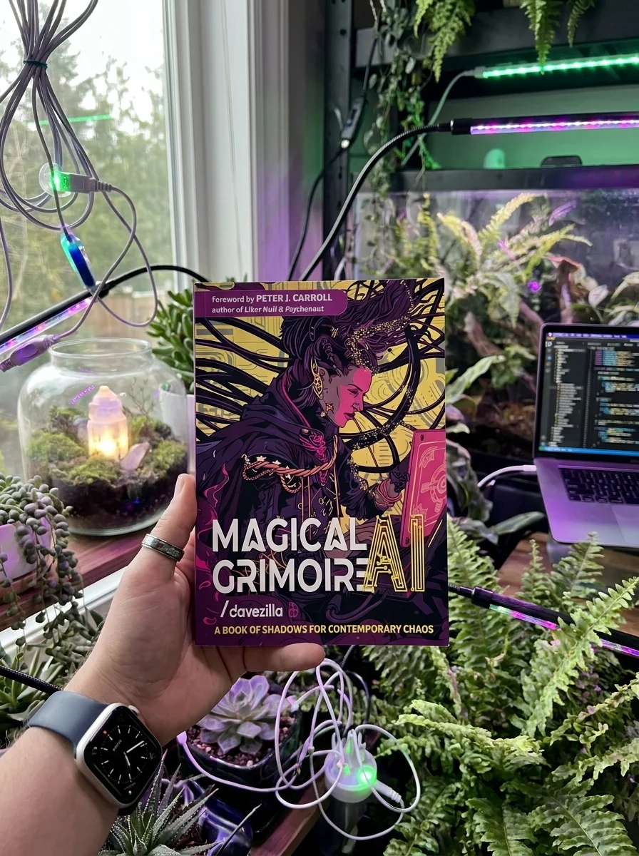 Magical AI Grimoire: A Book of Shadows for Contemporary Chaos — photo 2