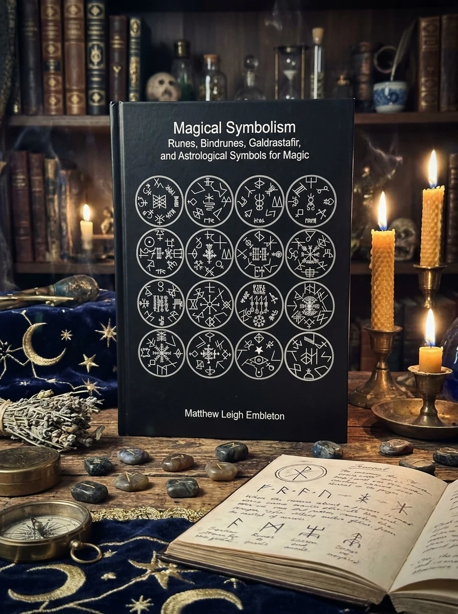 Magical Symbolism: Runes, Bindrunes, Galdrastafir, and Astrological Symbols for Magic