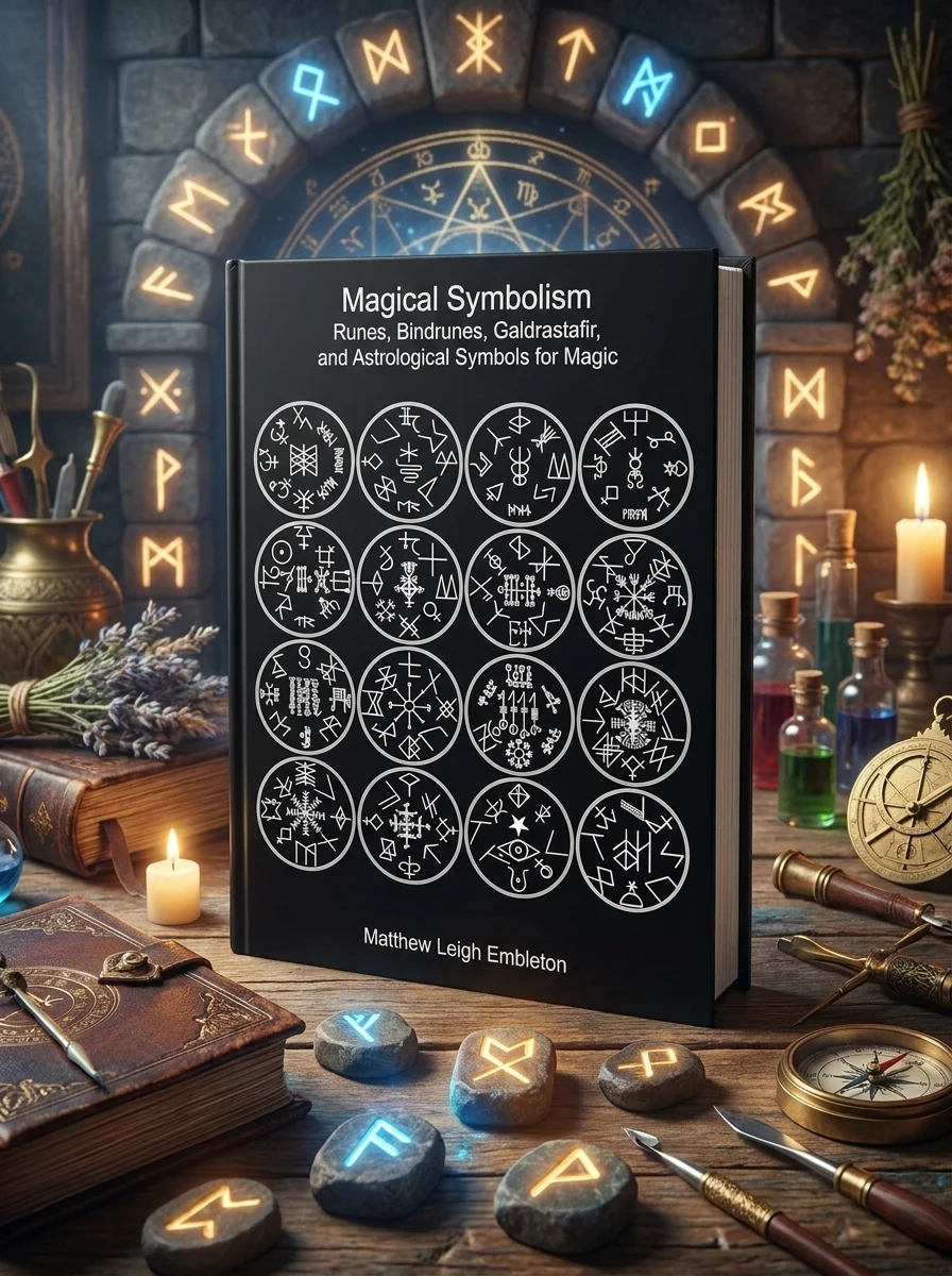 Magical Symbolism: Runes, Bindrunes, Galdrastafir, and Astrological Symbols for Magic