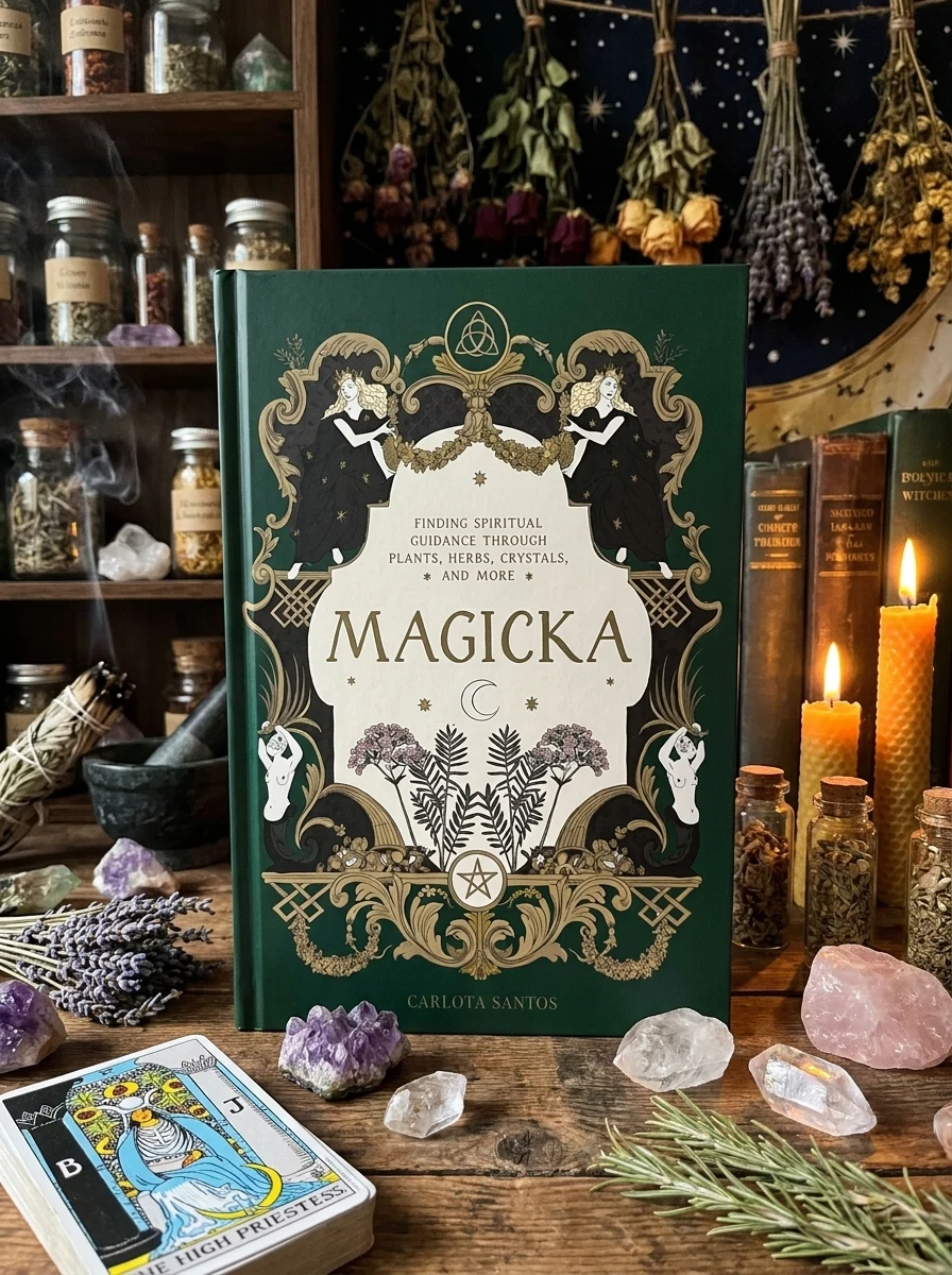 Magicka: Finding Spiritual Guidance Through Plants, Herbs, Crystals, and More