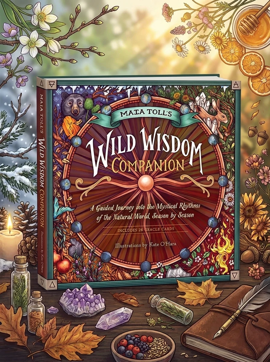 Maia Toll's Wild Wisdom Companion: A Guided Journey Into the Mystical Rhythms of the Natural World, Season by Season Toll, Maia