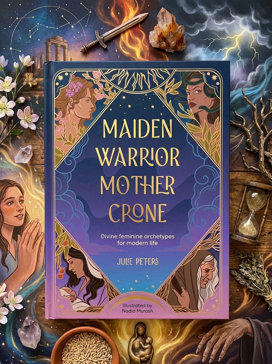 Maiden, Warrior, Mother, Crone: Divine Feminine Archetypes for Modern Life - Two Rivers Peters, Julie