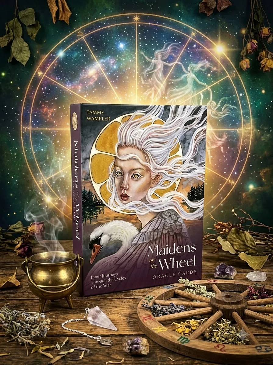 Maidens of the Wheel Oracle Cards: Inner Journeys Through the Cycles of the Year