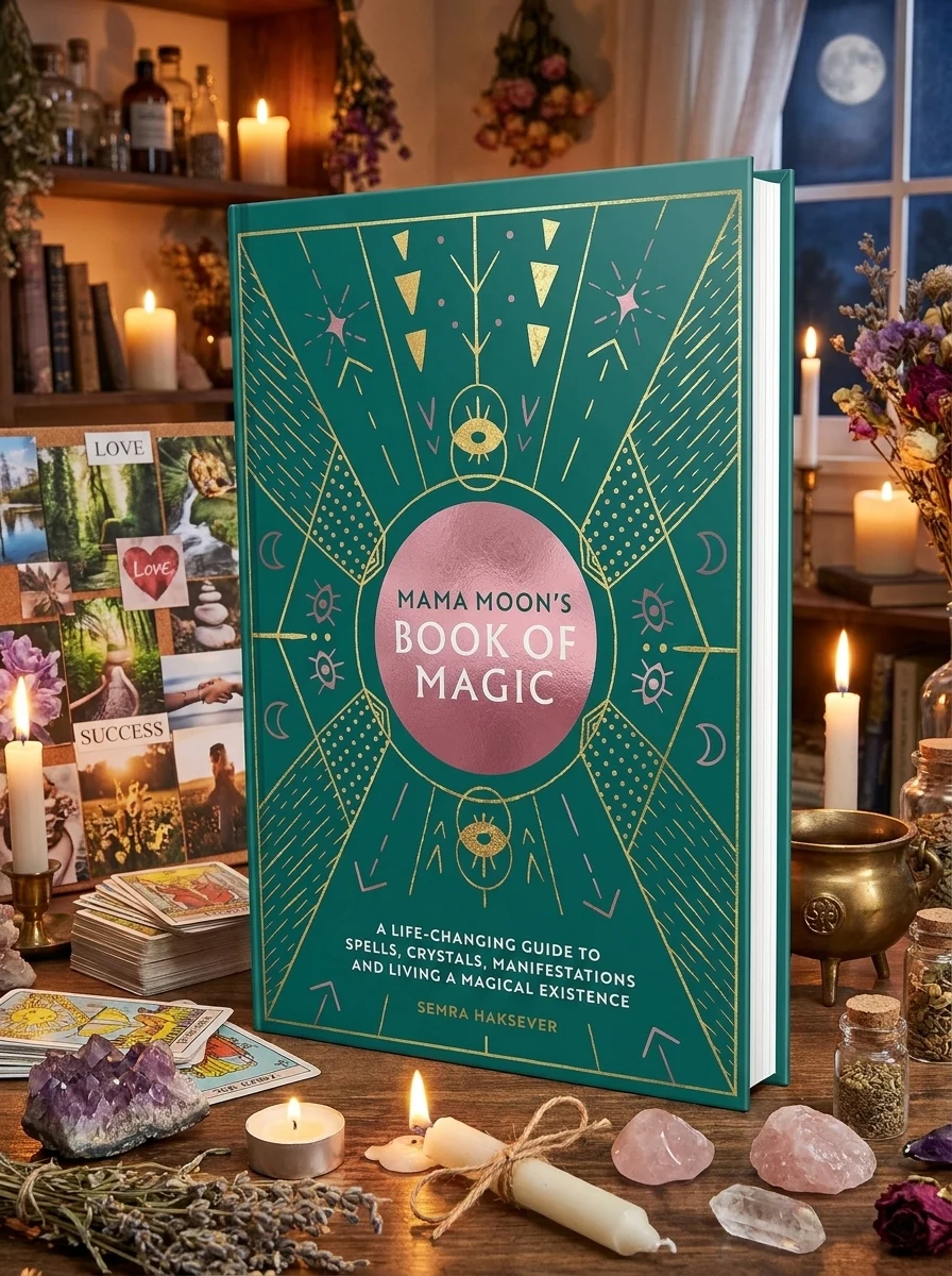 Mama Moon's Book of Magic: A Life-Changing Guide to Star Signs, Spells, Crystals, Manifestations and Living a Magical Existence