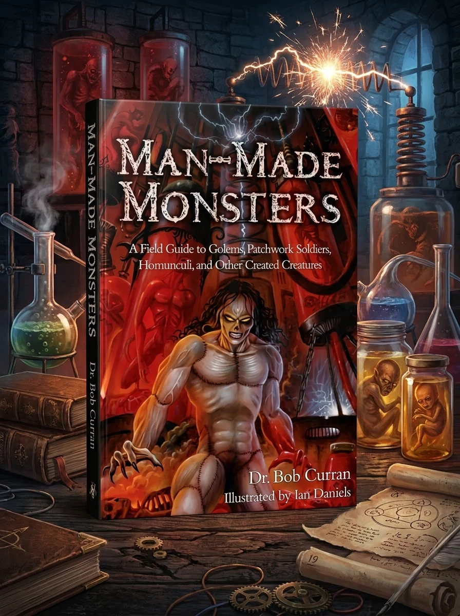 Man-Made Monsters: A Field Guide to Golems, Patchwork Solders, Homunculi, and Other Created Creatures