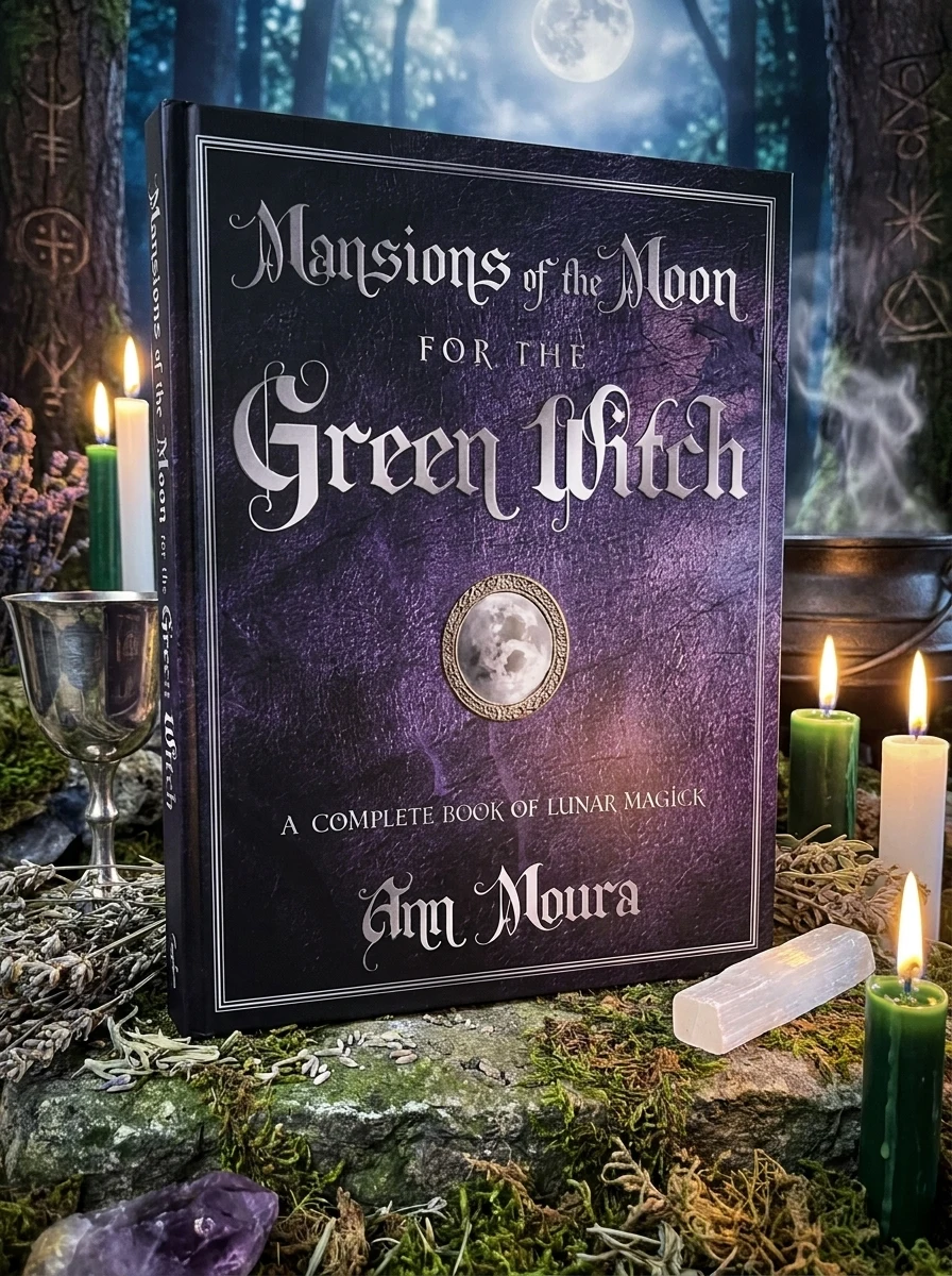 Mansions of the Moon for the Green Witch: A Complete Book of Lunar Magic Moura, Ann