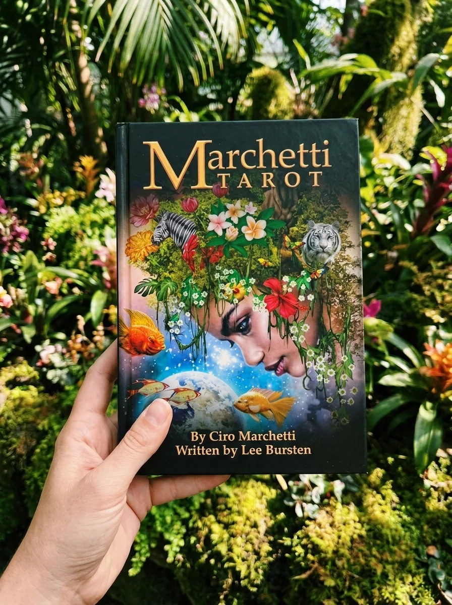 Marchetti Tarot: 78-Card Tarot Deck with 116-Page Illustrated Guidebook - Mythology, Emotion, and Theatrical Storytelling by Digital Artist Ciro March — photo 2