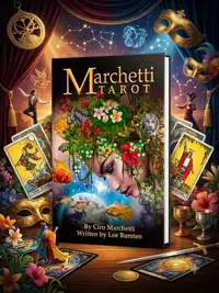 Marchetti Tarot: 78-Card Tarot Deck with 116-Page Illustrated Guidebook - Mythology, Emotion, and Theatrical Storytelling by Digital Artist Ciro March — photo 1
