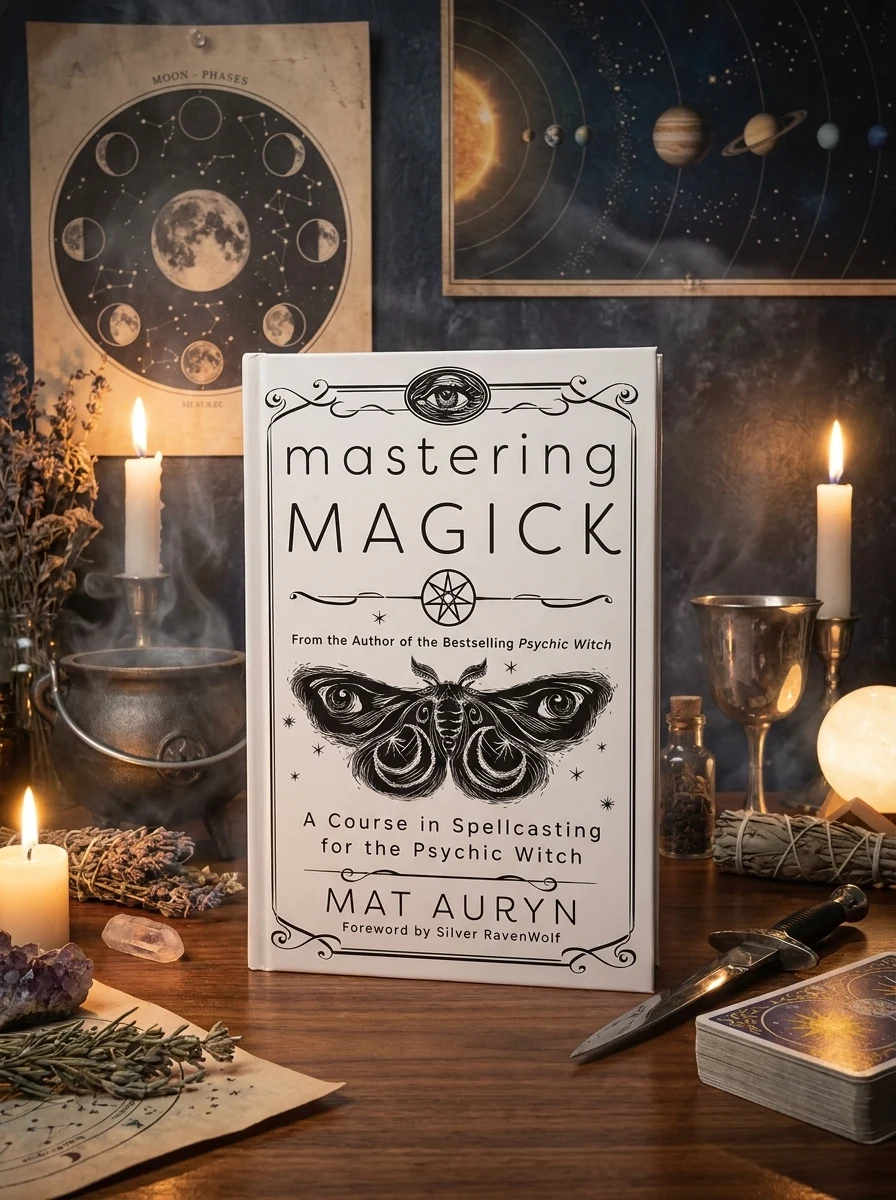 Mastering Magick: A Course in Spellcasting for the Psychic Witch Auryn, Mat