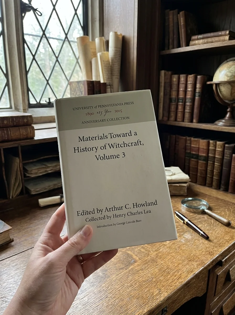 Materials Toward a History of Witchcraft (Reprint 2016) - Ingram Academic Lea, Henry Charles — photo 2