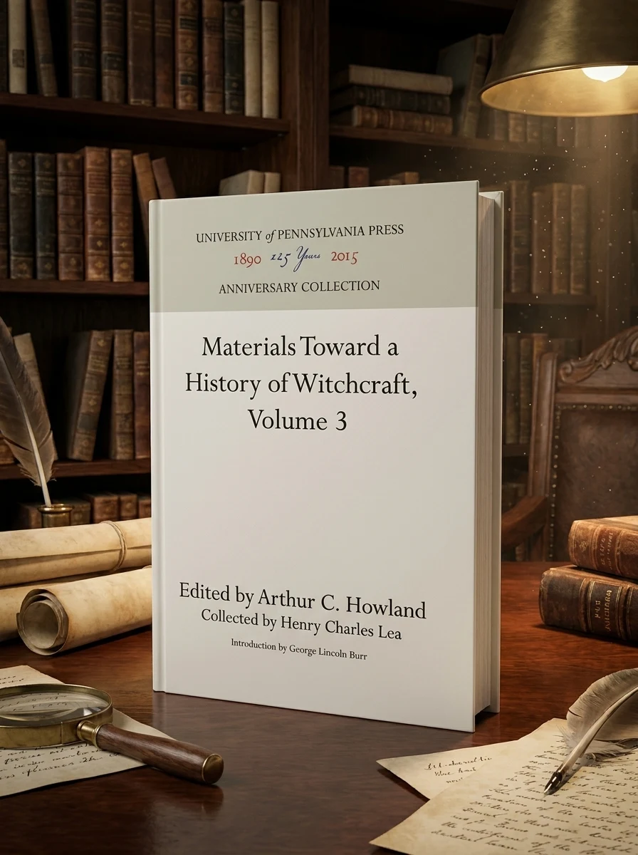 Materials Toward a History of Witchcraft (Reprint 2016) - Ingram Academic Lea, Henry Charles
