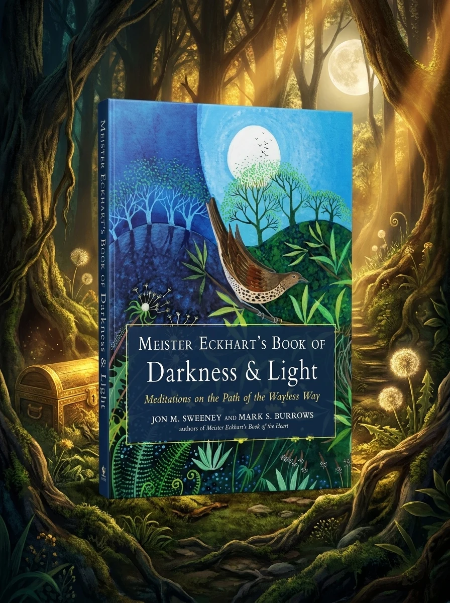 Meister Eckhart's Book of Darkness & Light: Meditations on the Path of the Wayless Way Sweeney, Jon M