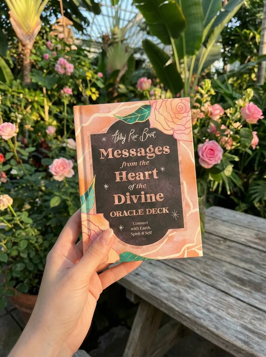 Messages from the Heart of the Divine Oracle Deck: Connect with Earth, Spirit & Self — photo 2