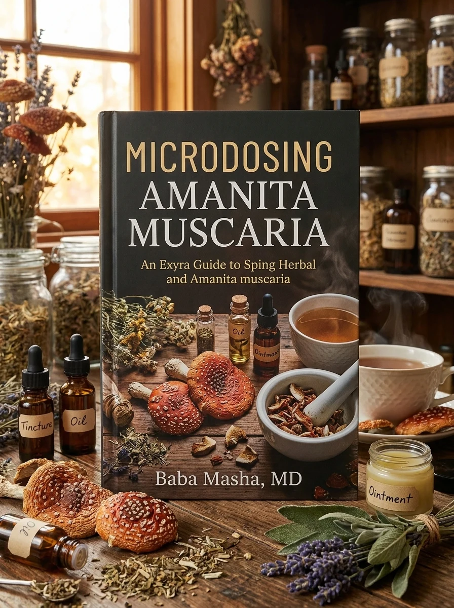 Microdosing with Amanita Muscaria: Creativity, Healing, and Recovery with the Sacred Mushroom by Masha, Baba