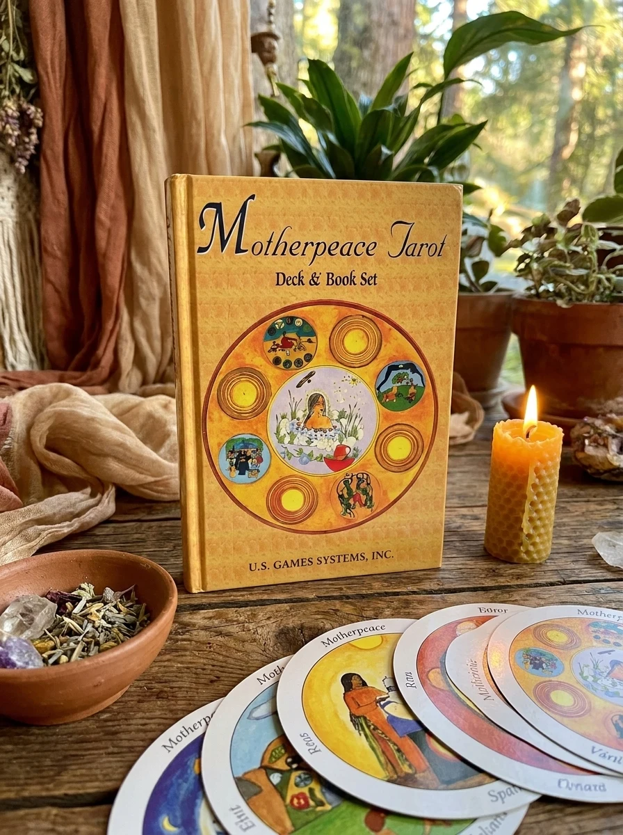 Mini Motherpeace Deck/Book Set [With Book]