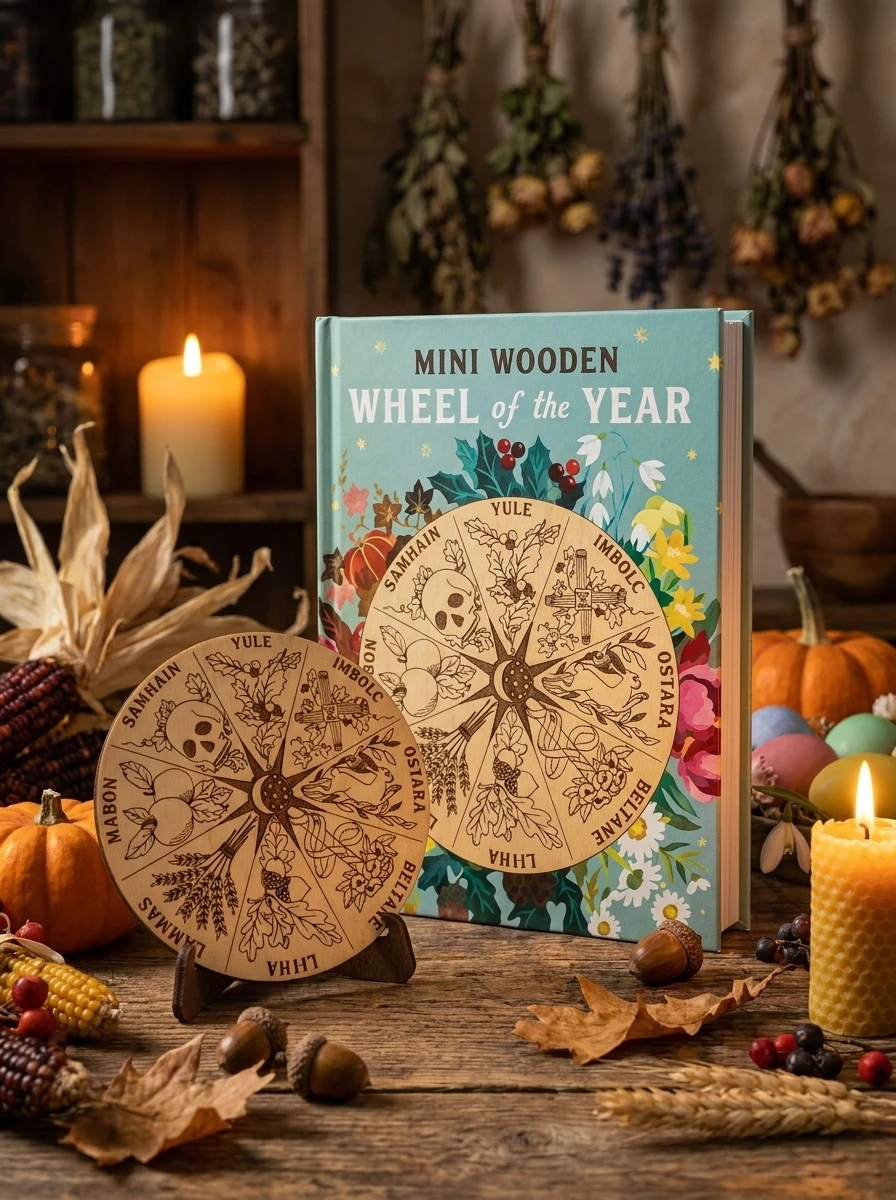 Mini Wooden Wheel of the Year
