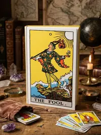 Miniature Rider-Waite(r) Tarot: Compact and Portable Miniature 78-Card Tarot with Iconic Pamela Colman Smith Artwork, Essential for Beginners & Expert — photo 1
