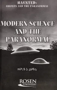 Modern Science and the Paranormal Jones, Marie D — photo 2