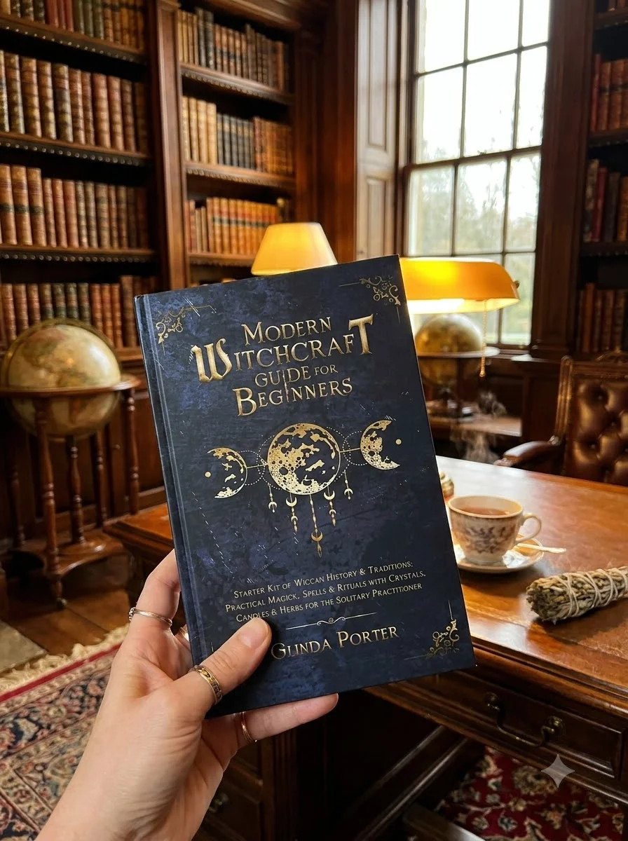 Modern Witchcraft Guide for Beginners: Starter Kit of Wiccan History & Traditions; Practical Magick, Spells & Rituals with Crystals, Candles, & Herbs — photo 2
