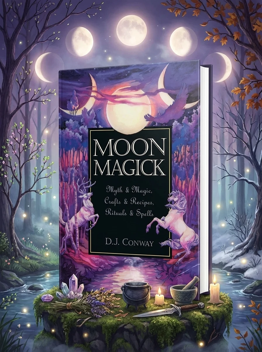 Moon Magick: Myth & Magic, Crafts & Recipes, Rituals & Spells Conway, D J