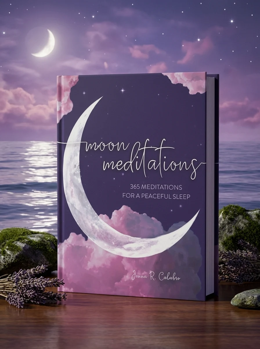 Moon Meditations: 365 Nighttime Reflections for a Peaceful Sleep Calabro, Jenna