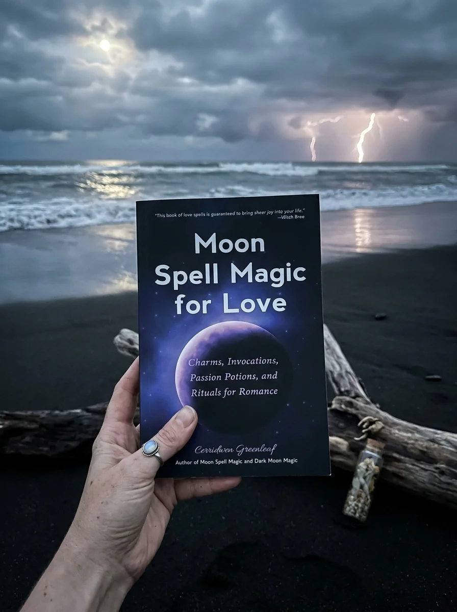 Moon Spell Magic for Love: Charms, Invocations, Passion Potions and Rituals for Romance - Two Rivers Greenleaf, Cerridwen — photo 2