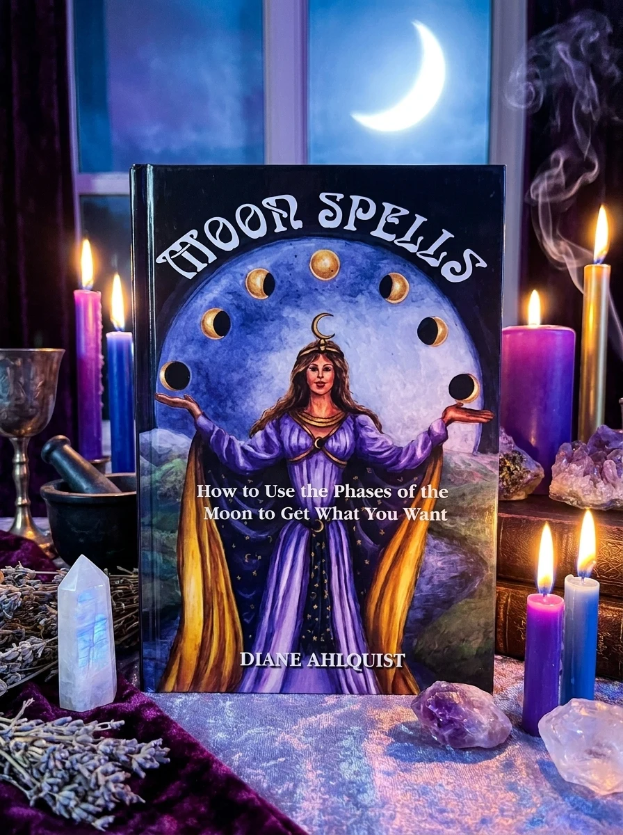Moon Spells: How to Use the Phases of the Moon to Get What You Want Ahlquist, Diane
