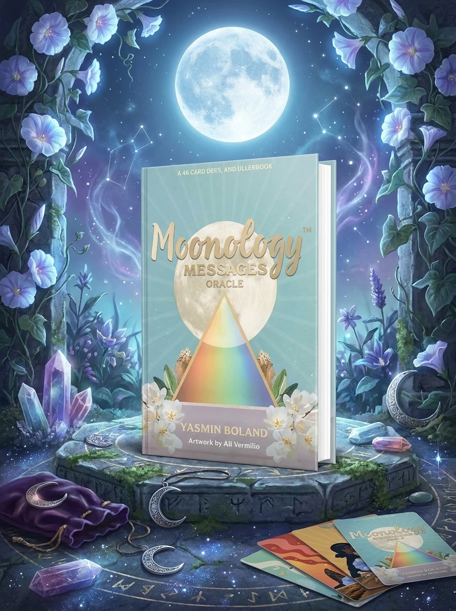 Moonology# Messages Oracle: A 48-Card Deck and Guidebook